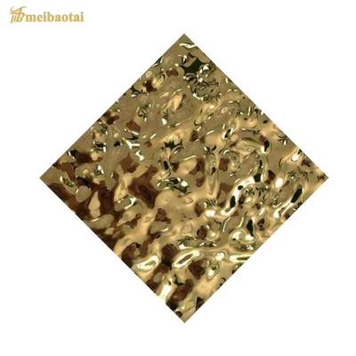 Specchio d' oro Acqua ondulata foglio di decorazione Parete, tazza, casa, soffitto