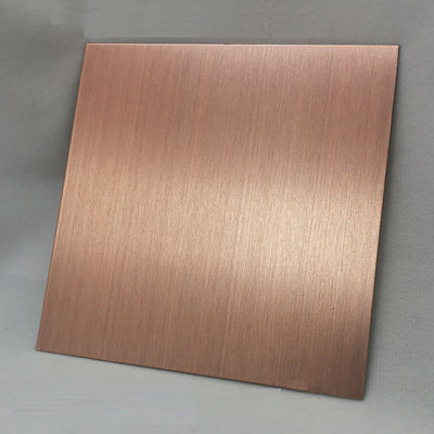 201 Acciaio inossidabile Legno di acciaio inossidabile con AFP Finitura in 1219x2438mm Dimensione