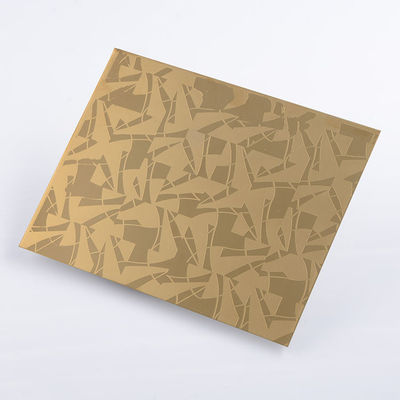 Decorazione per ascensori personalizzata in acciaio inossidabile 304 carta incisa 1219x2438mm per progettazione architettonica