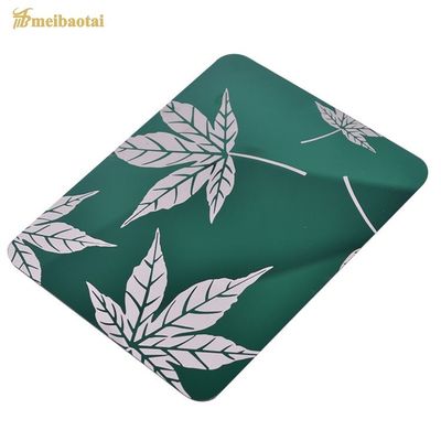 Buon prezzo Lo specchio dorato verde ha inciso la larghezza dello strato 1219mm di acciaio inossidabile in linea