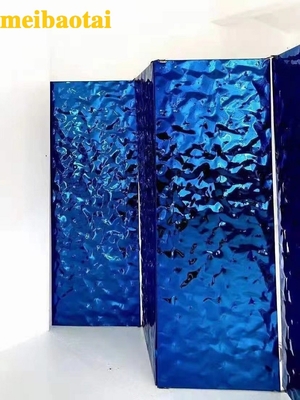 300 larghezza blu di Wave di acqua dello strato di acciaio inossidabile di serie 1500mm