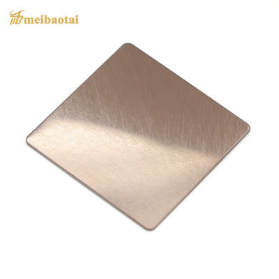 Lama 5000mm Tecnica Vibrazione Grado 304 Lamiera Decorativa in Acciaio Inossidabile