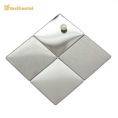 0.55mm Spessore spazzolato 304 lamiera in acciaio inossidabile dimensione di quattro piedi per la decorazione della cucina