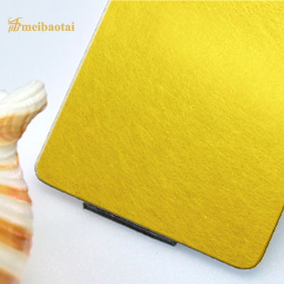 Prezzo buono Forma piana dello strato 4*8ft di acciaio inossidabile dell'oro nero d'argento Aisi201 in linea