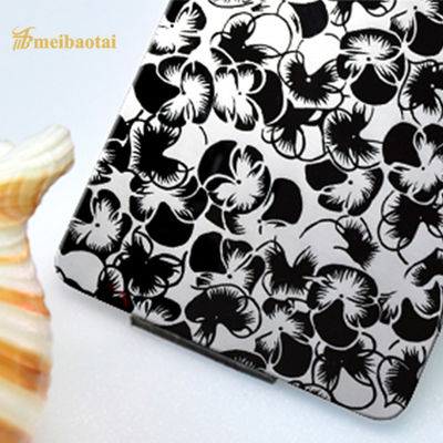 Prezzo buono 1.00mm Thk ha inciso lo strato di acciaio inossidabile per il rivestimento della parete esterna in linea