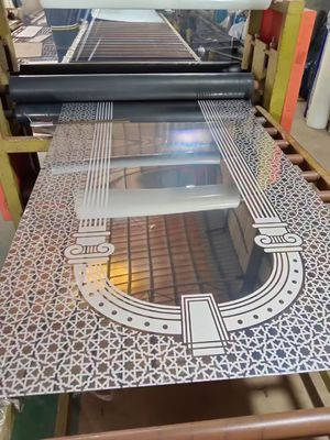 0.95mm Spessore JIS Standard PVD Color Coated ascensore lamiera di acciaio inossidabile