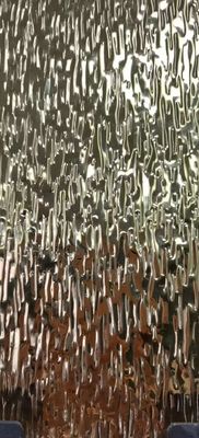 Prezzo buono 201 304 Decorazione Stamped Honeycomb lamiere in acciaio inossidabile Parete 3D in linea