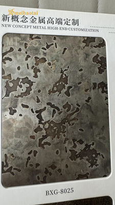 Prezzo buono Imitazione di disegni di mimetizzazione Antiche lamiere di rame in acciaio inossidabile in linea