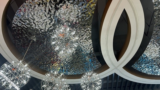 Specchio Acqua Rivolte In acciaio inossidabile foglio Decorazione soffitto Camera d'albergo