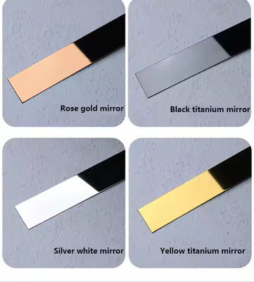 Prezzo buono Nastro adesivo a rotolo piatto in acciaio inossidabile metallico con standard DIN in linea