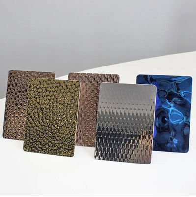 Buon prezzo Fogli di acciaio inossidabile in rilievo personalizzabili con elevato contenuto di Cr/Ni in linea