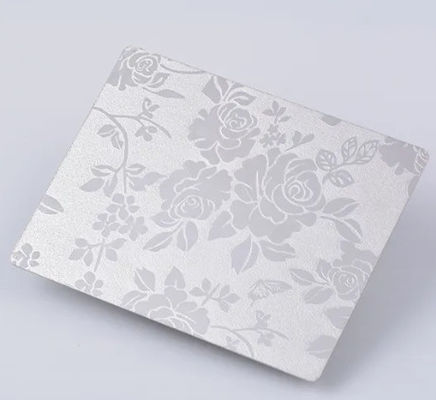 Prezzo buono Fogli di acciaio inossidabile sfogliato a specchio SS304 per segnaletica e decorazioni in linea