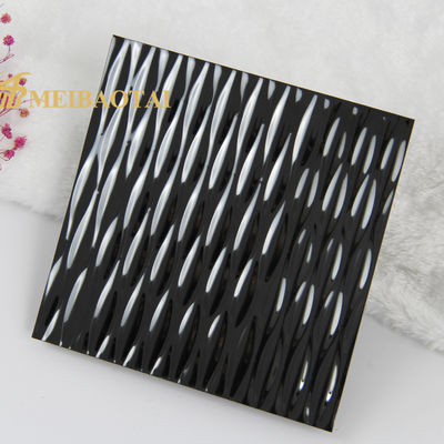 Placca in acciaio inossidabile 304 201 con spessore di 0,85 mm per pareti e soffitti decorativi