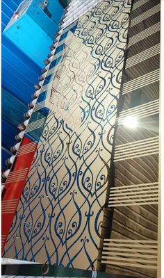 Prezzo buono Modello personalizzato per porta ascensore in acciaio inossidabile inciso in linea