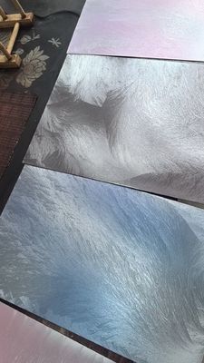 Buon prezzo Stile di pennello di colore di moda Piastra in acciaio inossidabile Studio di decorazione in linea