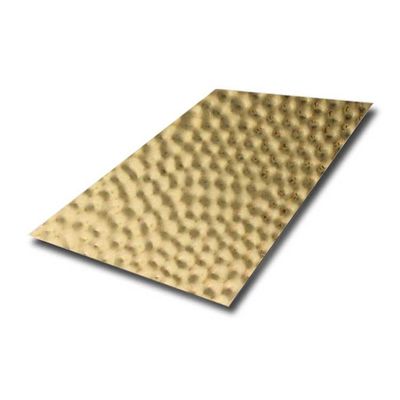 Prezzo buono Piastra in acciaio inossidabile stampata con design a nido d'ape, spessore 0,85 mm e rivestimento colorato per uso decorativo in linea