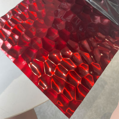 Honeycomb China Red Stainless Steel Sheet Manufacturer