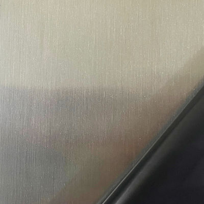Prezzo buono Lamiera in acciaio inossidabile PVD colorato spazzolato Scotch Brite, spessore 0,55 mm, dimensioni 1219x2438 mm in linea
