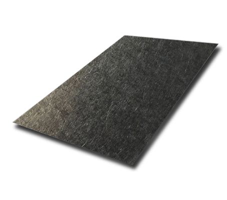 Fogli di acciaio inossidabile in linea di capelli rivestiti in colore PVD di grado SS304 1219x2438 mm per pannelli murali decorativi