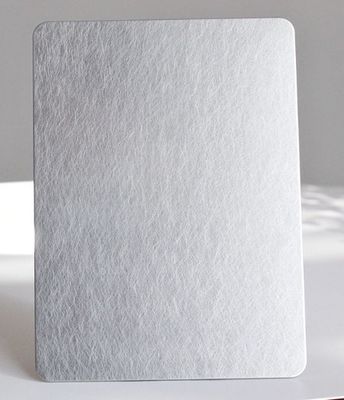 201 Grade Hairline Finish lamiera in acciaio inossidabile spessore 0,45 mm per pannelli murali decorativi