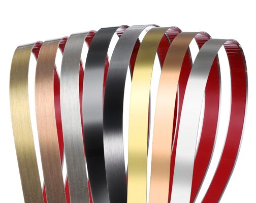 Prezzo buono Strisce in acciaio inossidabile Strisce per pareti, decorazioni per caminetti in linea