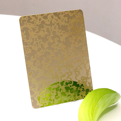 Diversi colori di rivestimento 201 304 incisione piastra in acciaio inossidabile