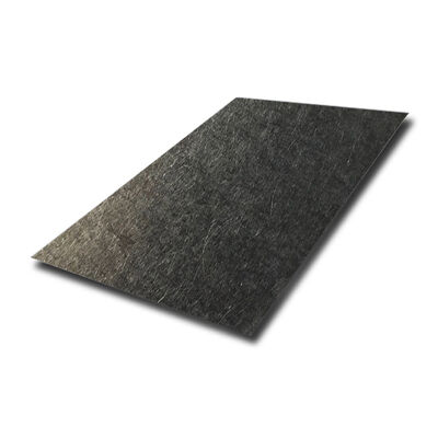 Prezzo buono Foglio SS APF Nero Colore Vibrazione Decorazione Foglio Quattro Piedi in linea