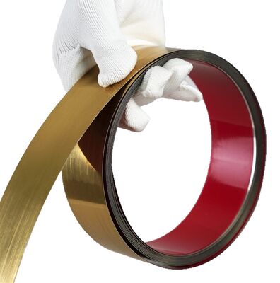 Prezzo buono Peel and Stick in acciaio inossidabile Rollo di carta di contatto metallico per l'aggiornamento di cucine e elettrodomestici in linea