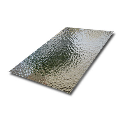 Prezzo buono Lamiera di metallo del pannello decorativo in acciaio inossidabile stampato a martello a specchio in linea