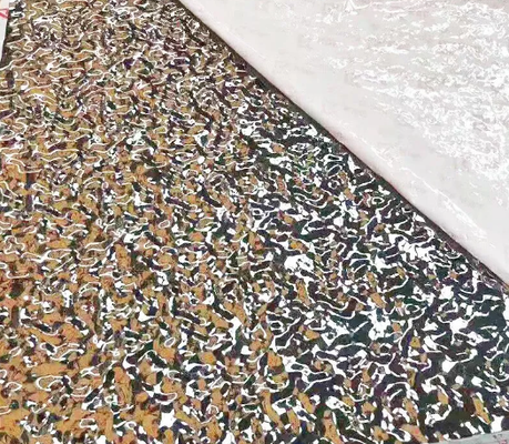 304 Mirror Water Wave Stainless Steel Panel for Luxury Ceiling