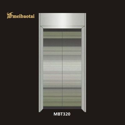 Fogli di acciaio inossidabile 304 con finitura a linea di taglio dello spessore di 0,95 mm e rivestimento in colore argento per ascensori