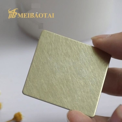 Strati decorativi del rivestimento murale di acciaio inossidabile, strato di acciaio inossidabile 304 di 6mm