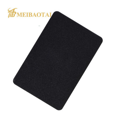 Prezzo buono Foglio di acciaio inossidabile decorativo antiimpronte digitali di spessore 0,75 mm sabbiato per eleganti pannelli murali in linea