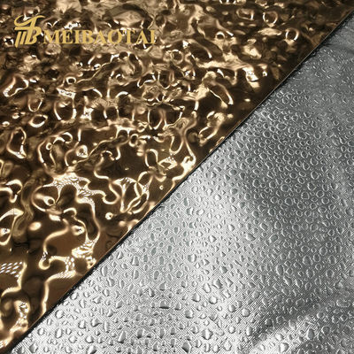 Prezzo buono PVD in oro rivestito 0,55 mm spessore 304 acciaio inossidabile in linea