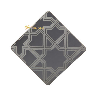 Prezzo buono Lo specchio ricoprente di colore di Pvd ha inciso lo spessore dello strato 1.0mm di acciaio inossidabile in linea