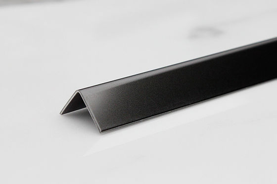 Superficie dello specchio 2438mm PVD nero rivestimento in acciaio inossidabile