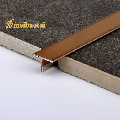 Prezzo buono Antico rame 10 mm in acciaio inossidabile con finitura a linea di capelli per la protezione degli angoli in linea