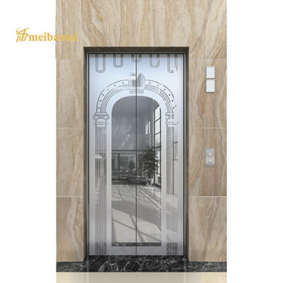 Fogli di acciaio inossidabile per ascensore SS304 con rivestimento a colori PVD e dimensione 1219x2438 mm per uso decorativo