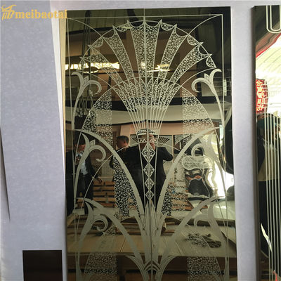 Doppia lamiera in acciaio inossidabile 7c PVC 304 per ascensore 1219x2438 mm per porte e piastrelle di ascensore