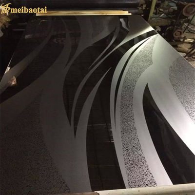 Fogli di acciaio inossidabile per ascensori laminati a freddo standard ASTM da 4 piedi per applicazioni di ascensori