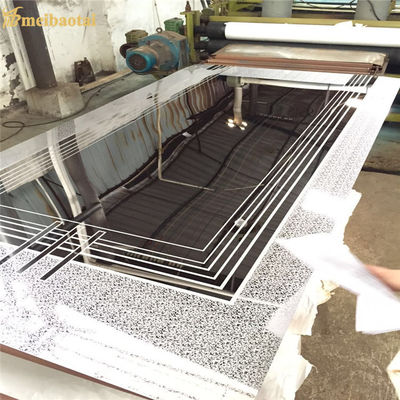 Prezzo buono Lo strato della porta dell'elevatore inciso specchio di acciaio inossidabile ha personalizzato i modelli in linea