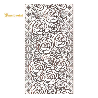 Prezzo buono Specchio a colori Camera in acciaio inossidabile Divider a scacchi Decorazione alberghiera in linea