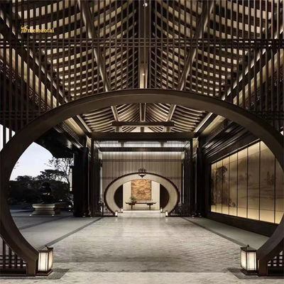 Prezzo buono Pareti da giardino in acciaio inossidabile in linea