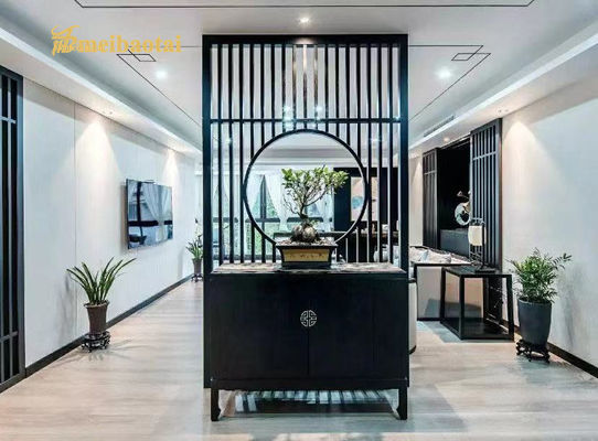 Prezzo buono Lo schermo in acciaio inossidabile di design nero aggiunge eleganza e raffinatezza a qualsiasi spazio in linea