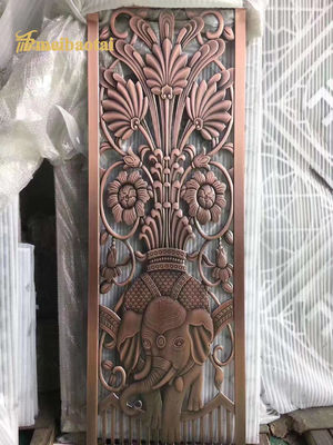 Prezzo buono Disegno di decorazione per divisori di stanze in acciaio inossidabile a laser cavo in linea