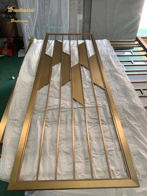 Prezzo buono Decorazione alberghiera 304 divisore di stanza in acciaio inossidabile spessore 0,3-3,0 mm in linea