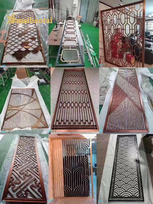 Prezzo buono Divider di stanza in acciaio inossidabile personalizzato su misura per le dimensioni e i requisiti di progettazione del vostro progetto in linea