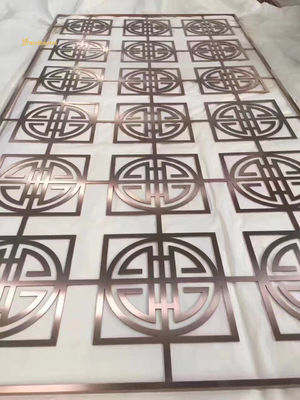 Buon prezzo Dimensioni personalizzabili Specchio capelli in acciaio inossidabile Divider stanza Grado 201 in linea