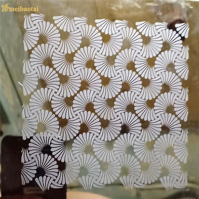 Prezzo buono Decorazione dell'elevatore di spessore 0.3-3.0mm dello strato incisa specchio di acciaio inossidabile in linea