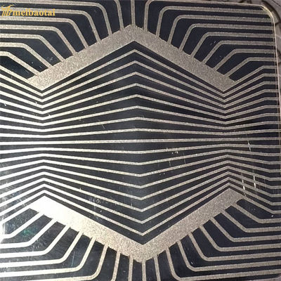 Prezzo buono Il nero ha inciso la norma di GB dei piedi di dimensione 4X8 4X10 dello strato di acciaio inossidabile in linea